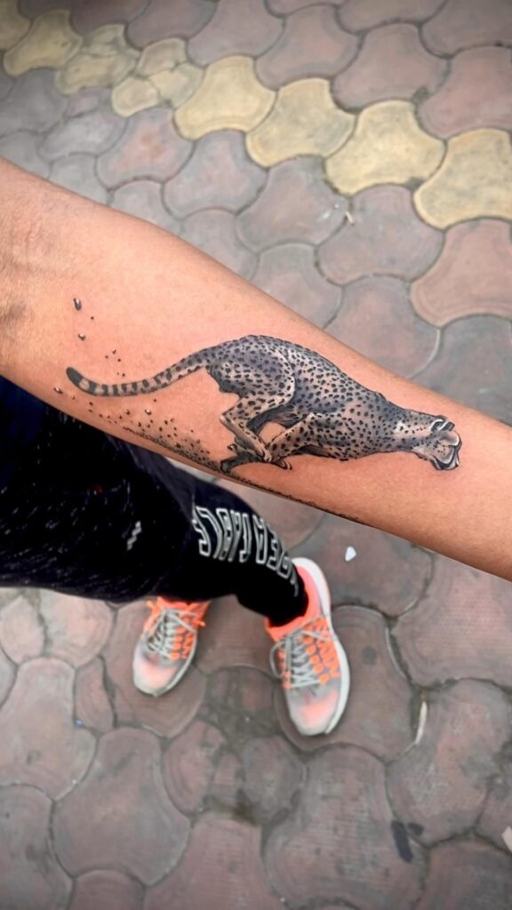Cheetah Tattoo 109
