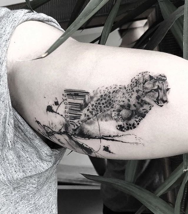 Cheetah Tattoo 115
