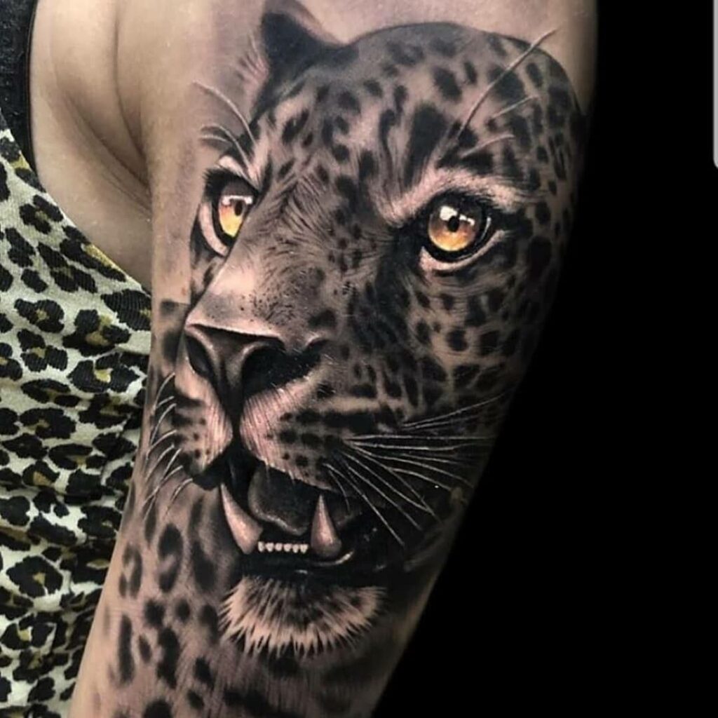 Cheetah Tattoo 118