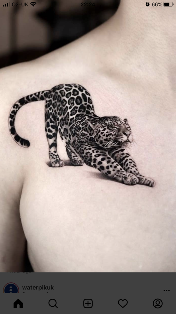 Cheetah Tattoo 12