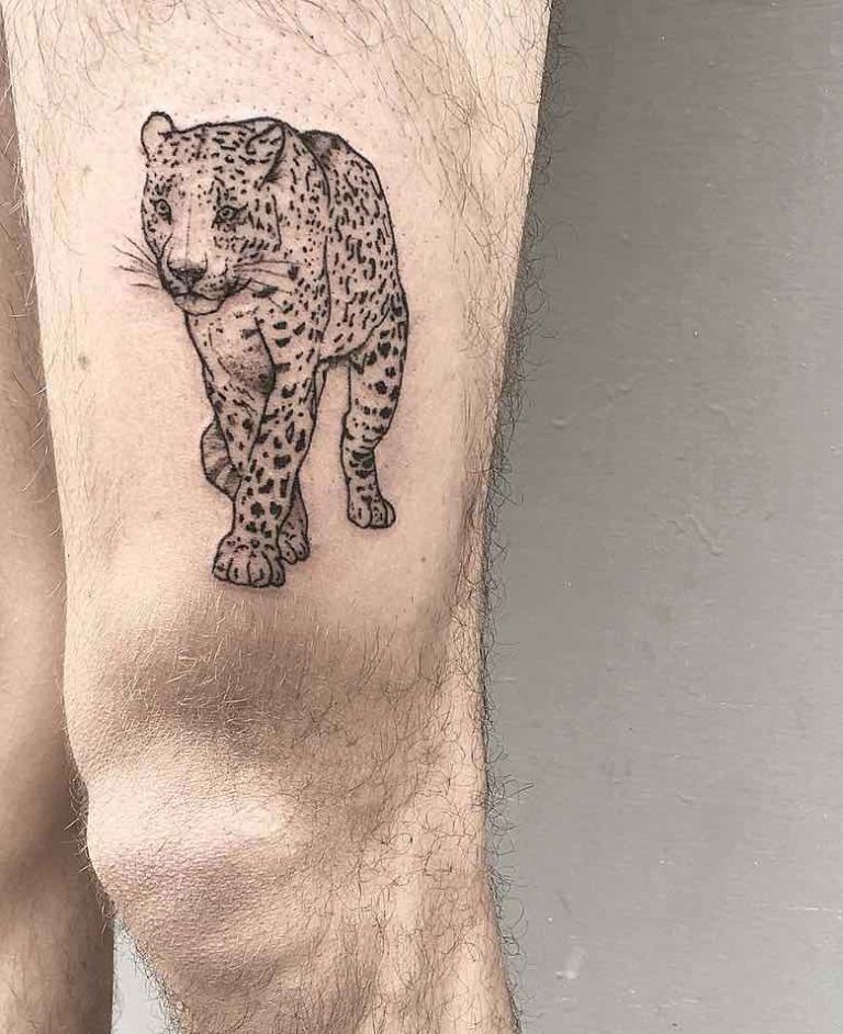 Cheetah Tattoo 125