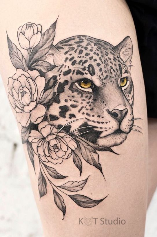 Toplist+ Beautiful Cheetah Tattoo Designs (2023) 990 Cheetah Tattoo 132