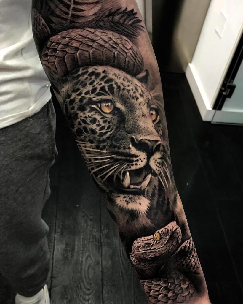 Cheetah Tattoo 136
