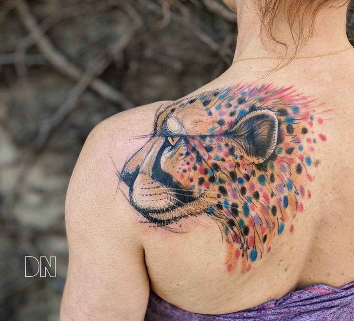 Cheetah Tattoo 143