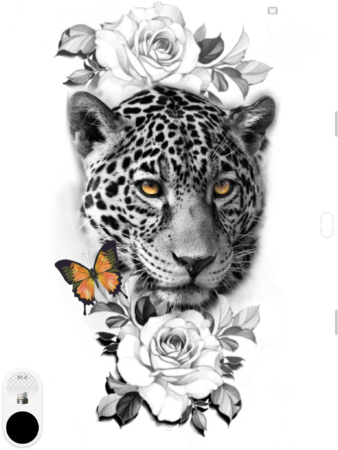 210 Beautiful Cheetah Tattoo Designs 2023 TattoosBoyGirl   Cheetah Tattoo 16 338x450 