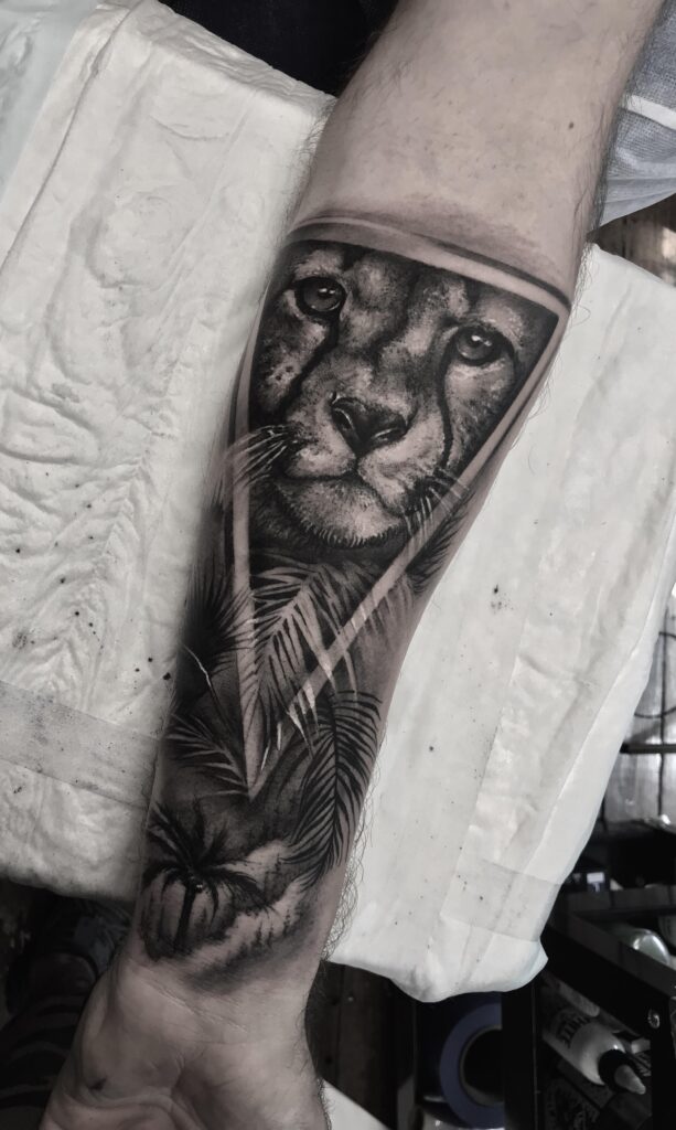 Cheetah Tattoo 161