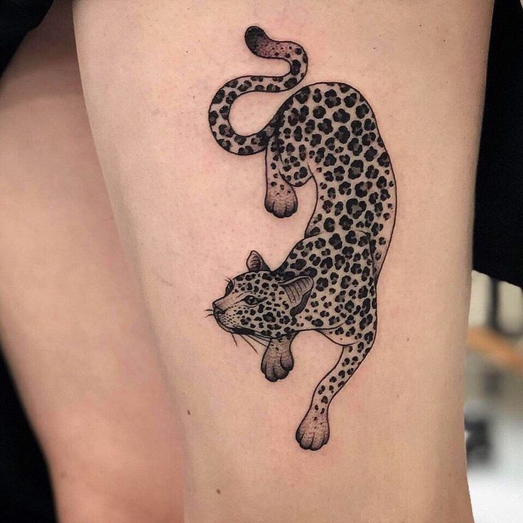 Cheetah Tattoo 174