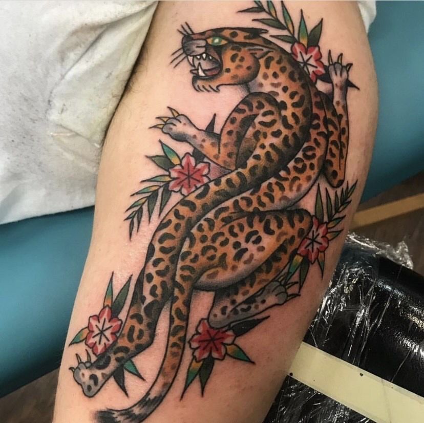 Cheetah Tattoo 176