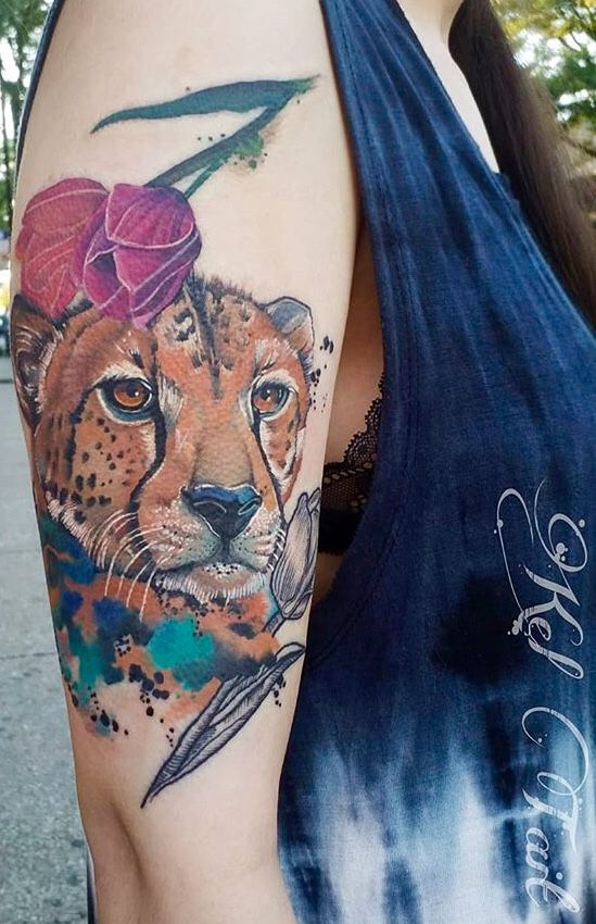 Cheetah Tattoo 190