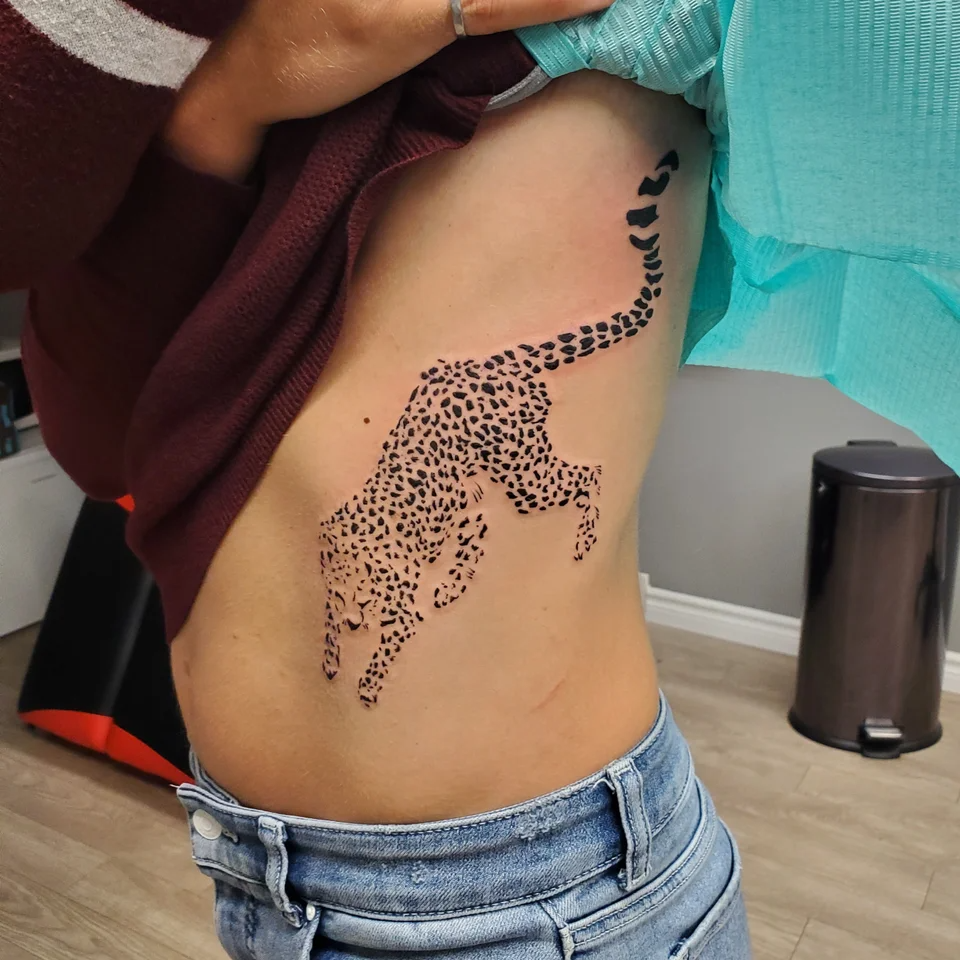 Cheetah Tattoo 3