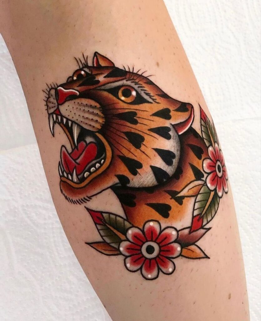 Cheetah Tattoo 34
