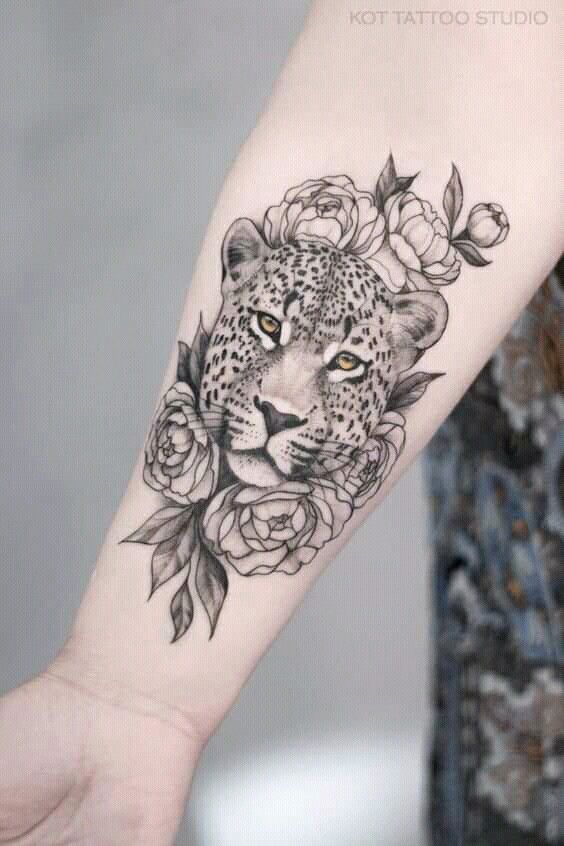 Toplist+ Beautiful Cheetah Tattoo Designs (2023) 893 Cheetah Tattoo 35