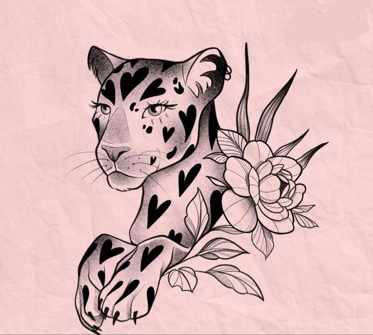 Cheetah Tattoo 61