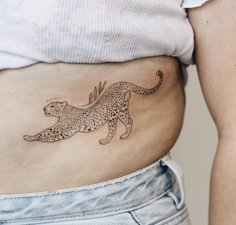 Cheetah Tattoo 69