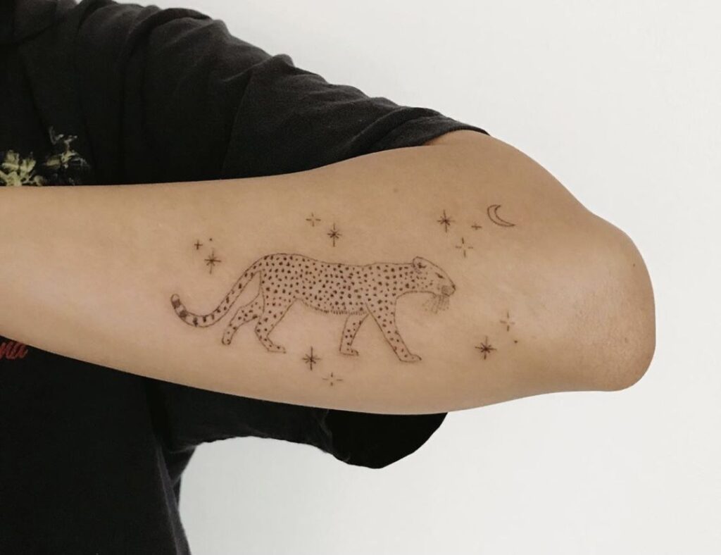 Cheetah Tattoo 86