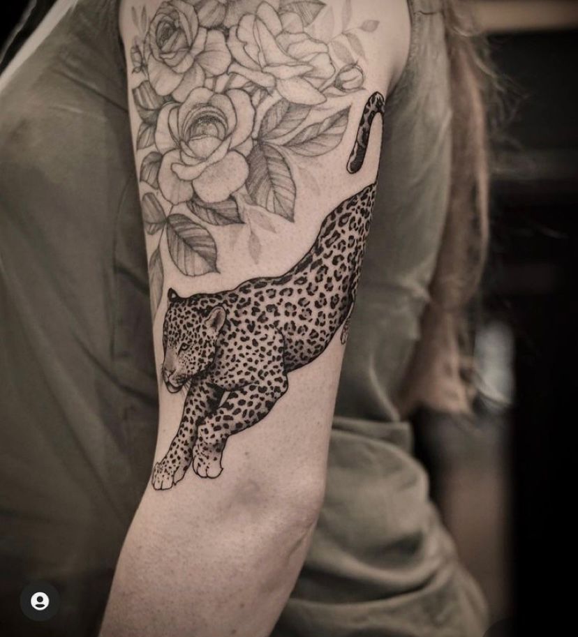 Cheetah Tattoo 90
