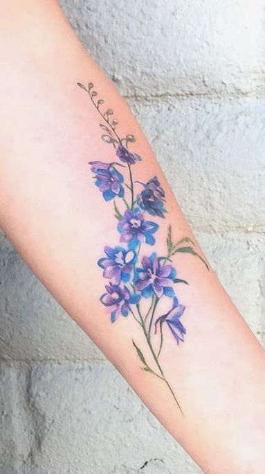 Larkspur Tattoos 30