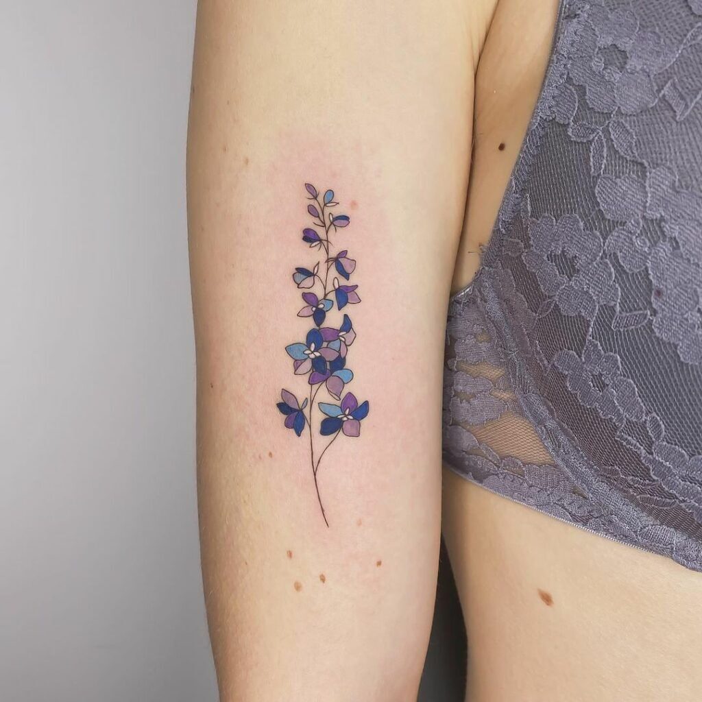 Larkspur Tattoos 60