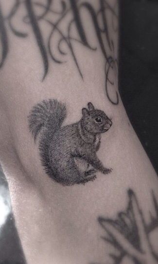 Squirrel Tattoo 1