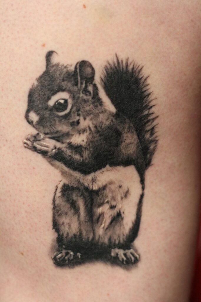 Squirrel Tattoo 122