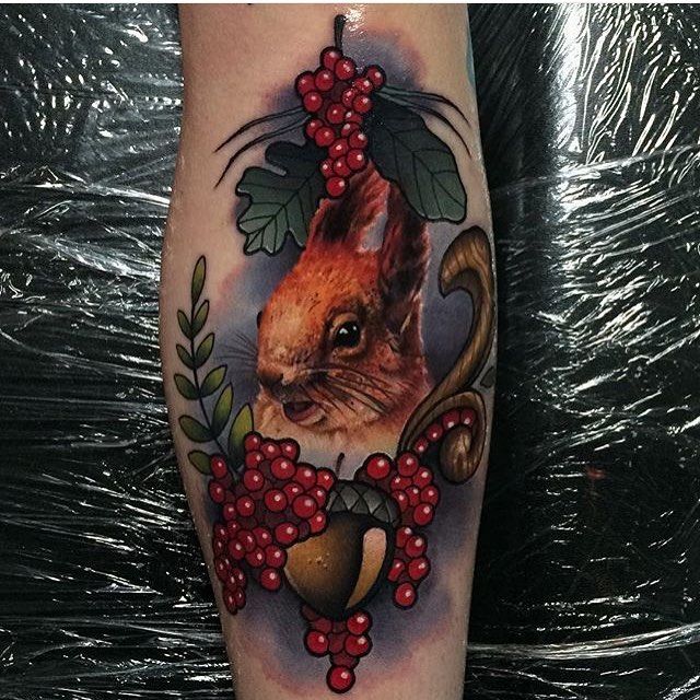 Squirrel Tattoo 135