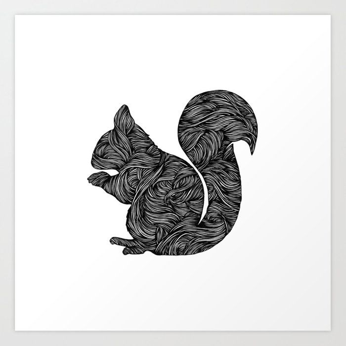 Toplist+ Cute Squirrel Tattoo Designs (2023) 1037 Squirrel Tattoo 141