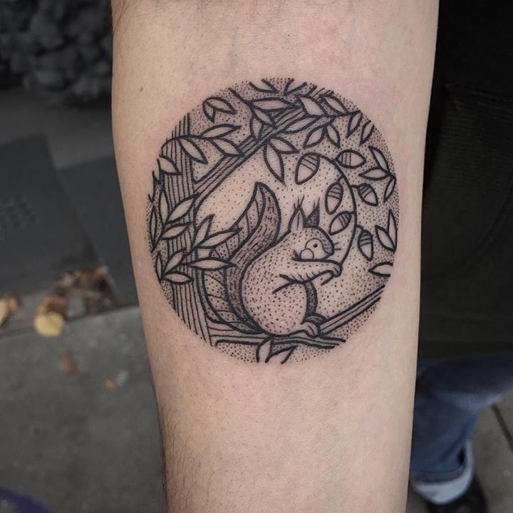 Squirrel Tattoo 152