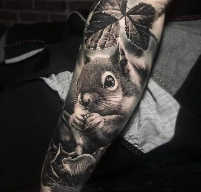 Squirrel Tattoo 163