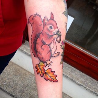 Squirrel Tattoo 171