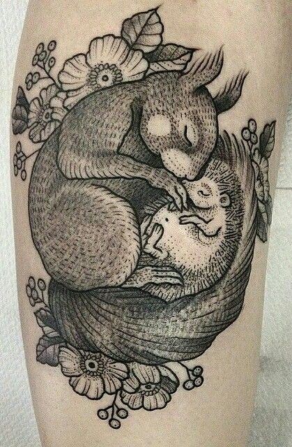 Squirrel Tattoo 178