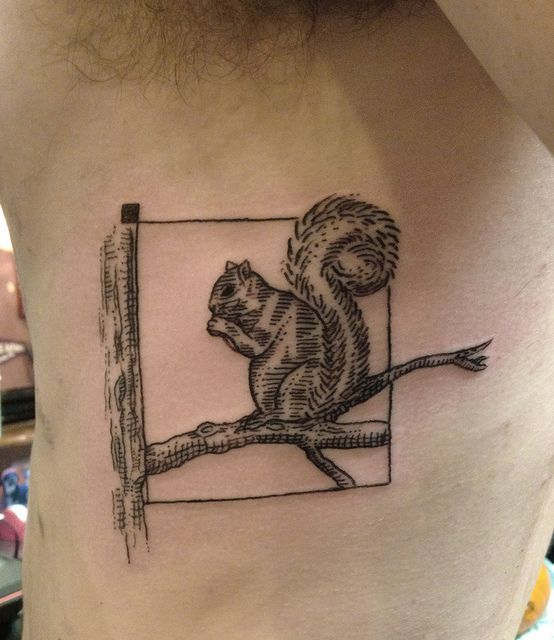 Squirrel Tattoo 18