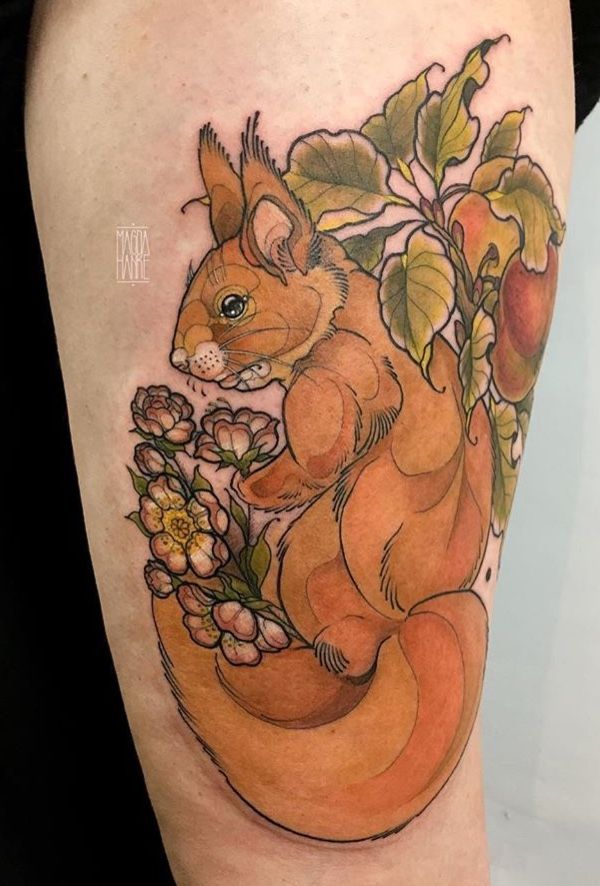 Squirrel Tattoo 183