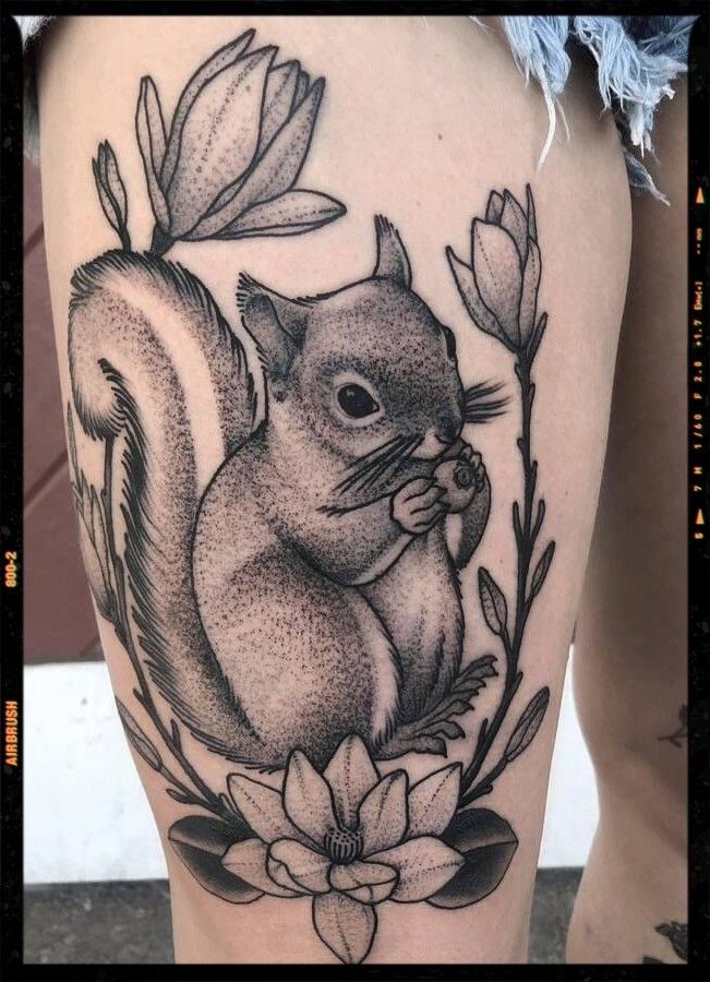 Squirrel Tattoo 194