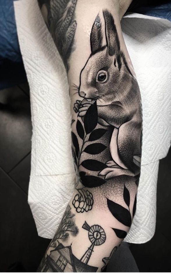 Squirrel Tattoo 196