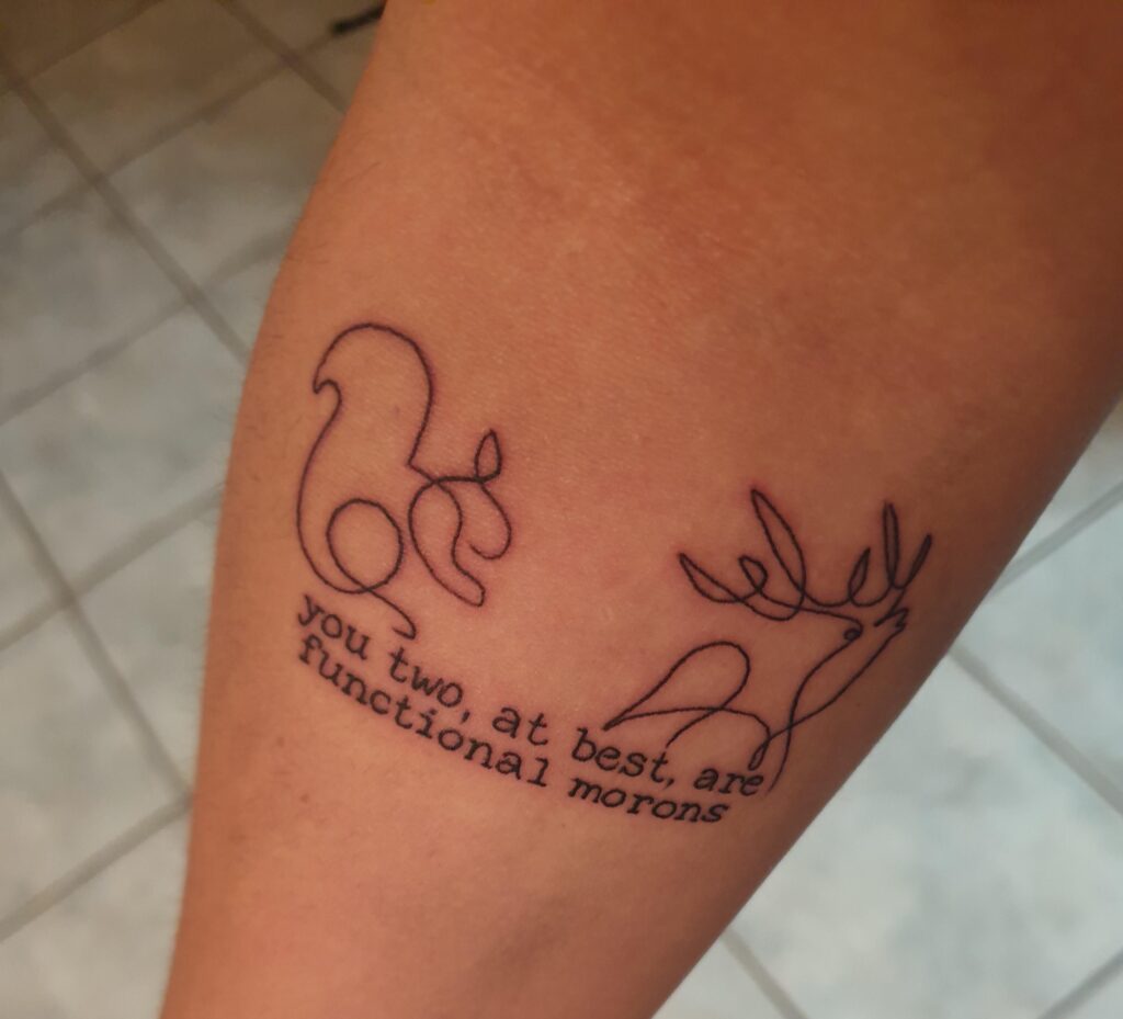 Toplist+ Cute Squirrel Tattoo Designs (2023) 1098 Squirrel Tattoo 202