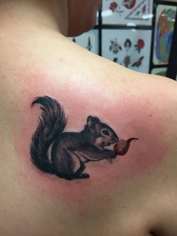 Squirrel Tattoo 45