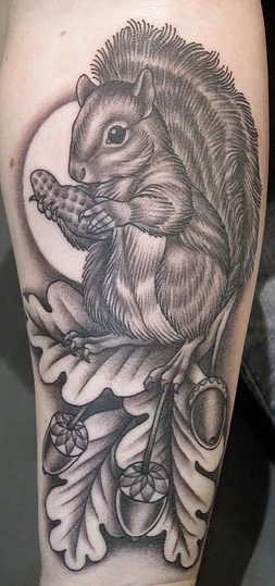 Squirrel Tattoo 5