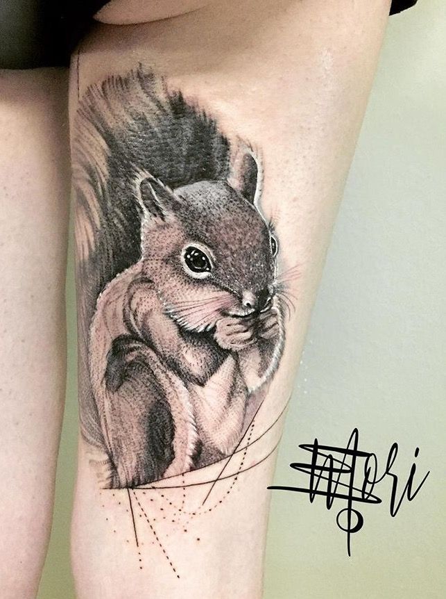 Squirrel Tattoo 51