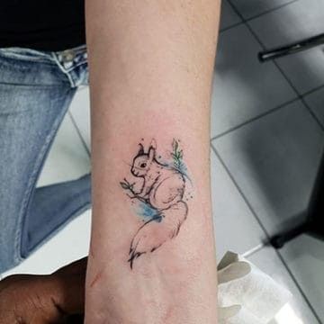 Squirrel Tattoo 56