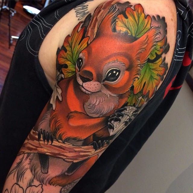 Squirrel Tattoo 60