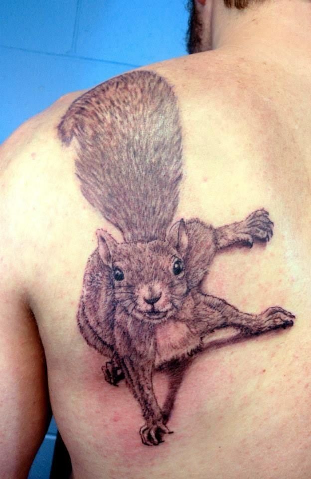 Squirrel Tattoo 62