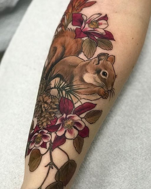 Squirrel Tattoo 70