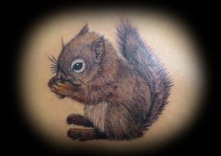Squirrel Tattoo 78
