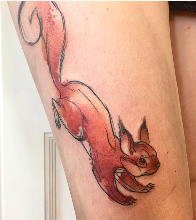 Squirrel Tattoo 79