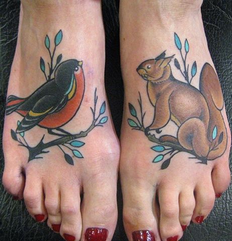 Squirrel Tattoo 83