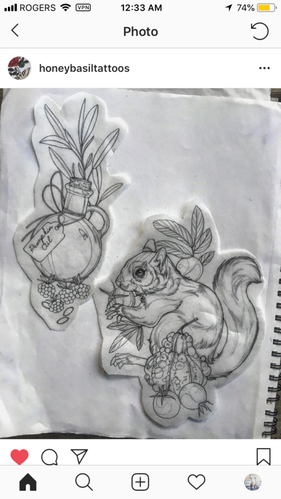 Squirrel Tattoo 9
