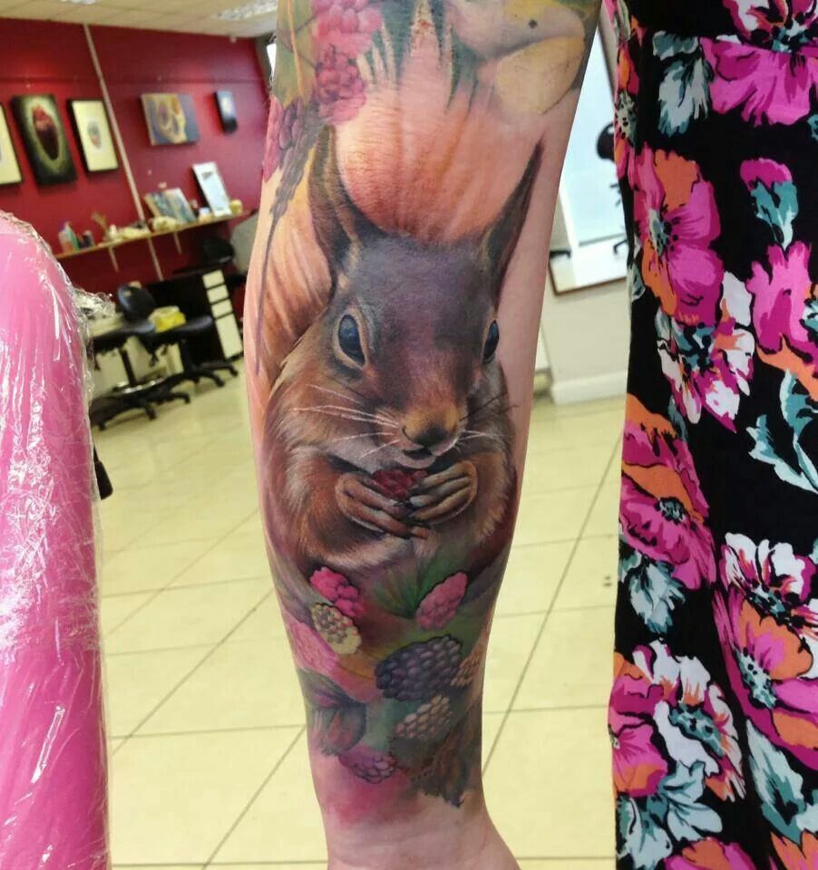Squirrel Tattoo 96