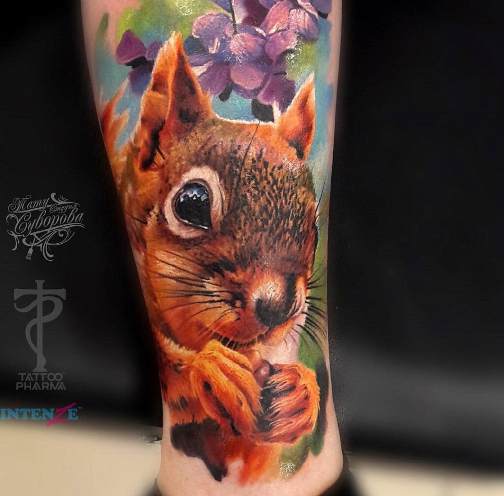 Squirrel Tattoo 97