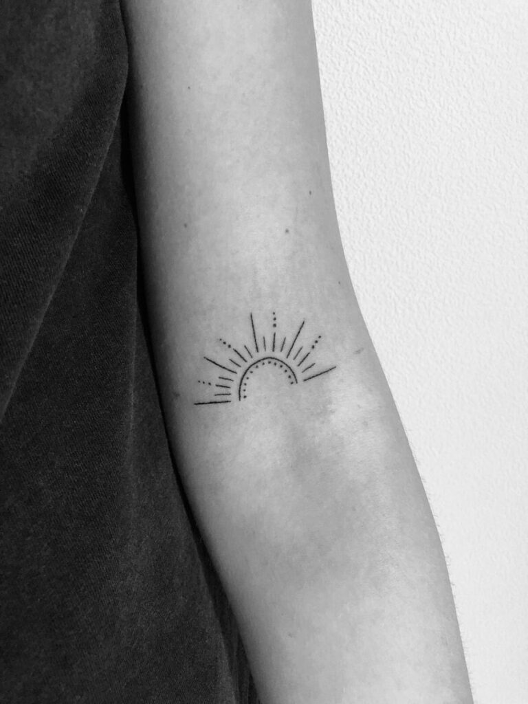 Sunset Tattoo 100