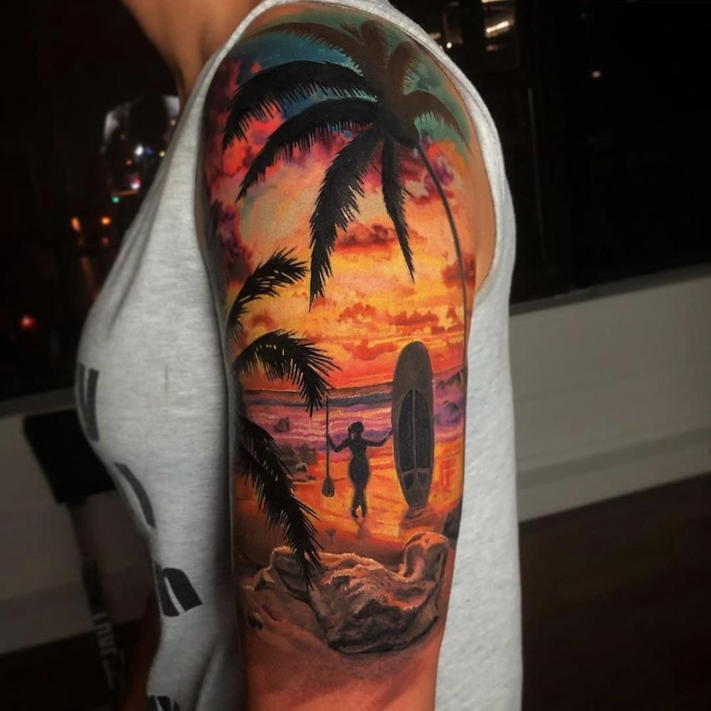 Sunset Tattoo 110